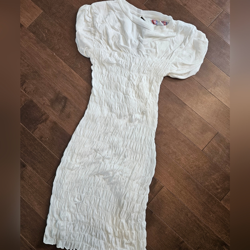 Urban outfitters Cotton Ruched Dress